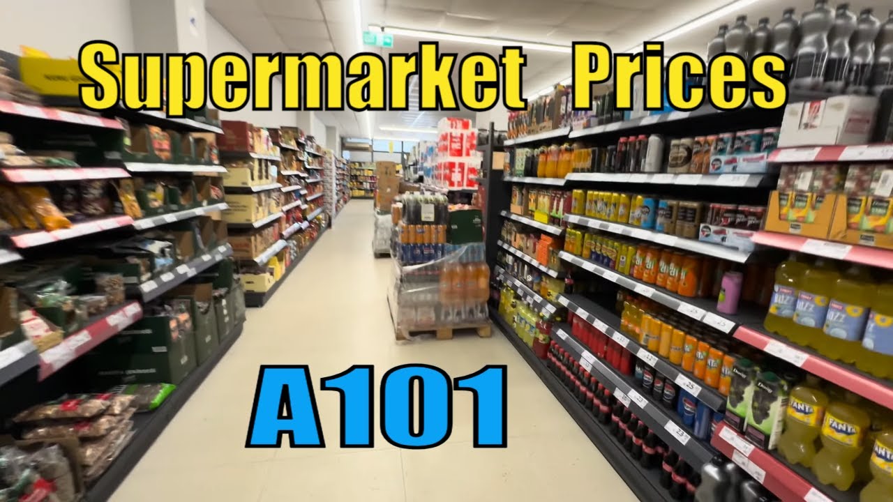 Current prices in Turkish markets: A101 tour in Alanya Turkey 2024