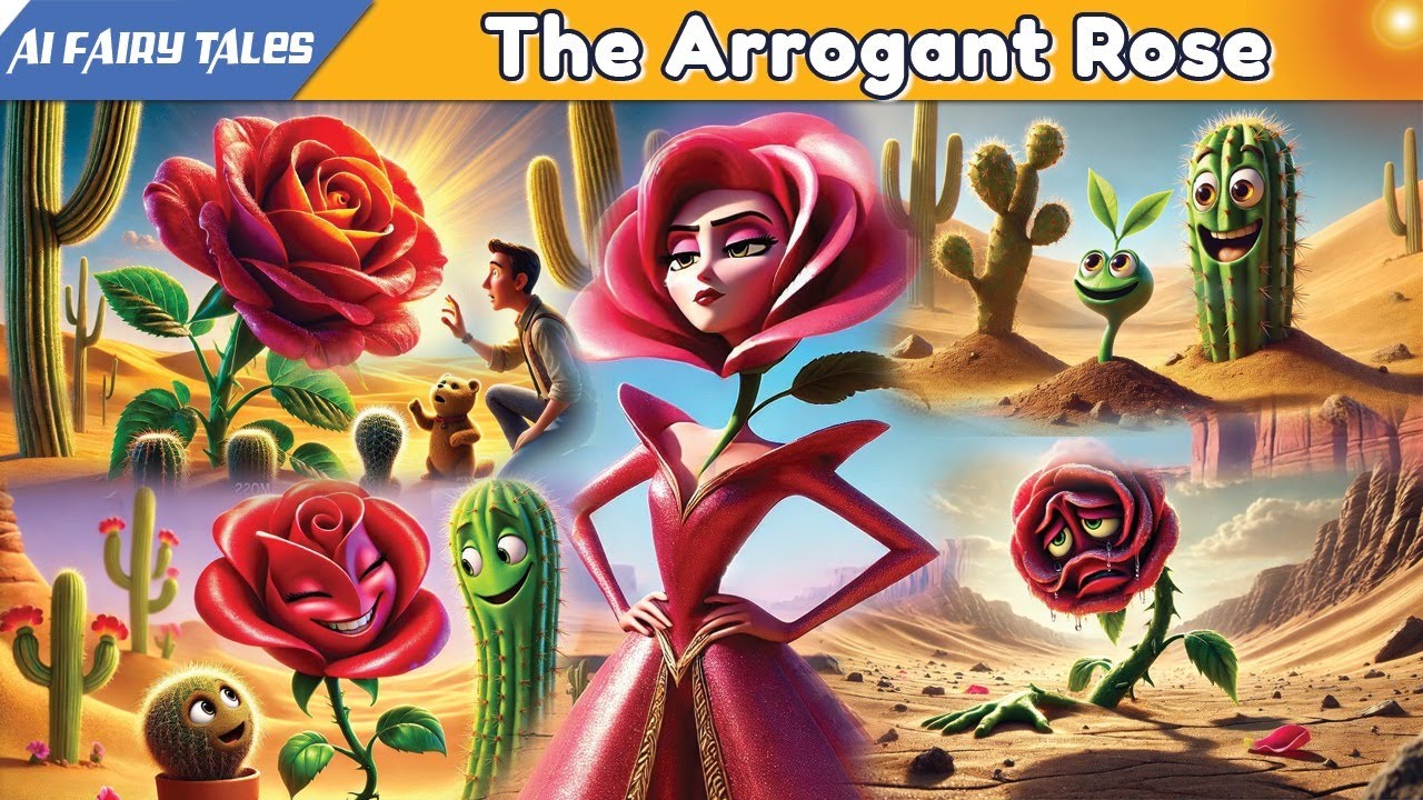 The Arrogant Rose | learn english through story | english story for listening