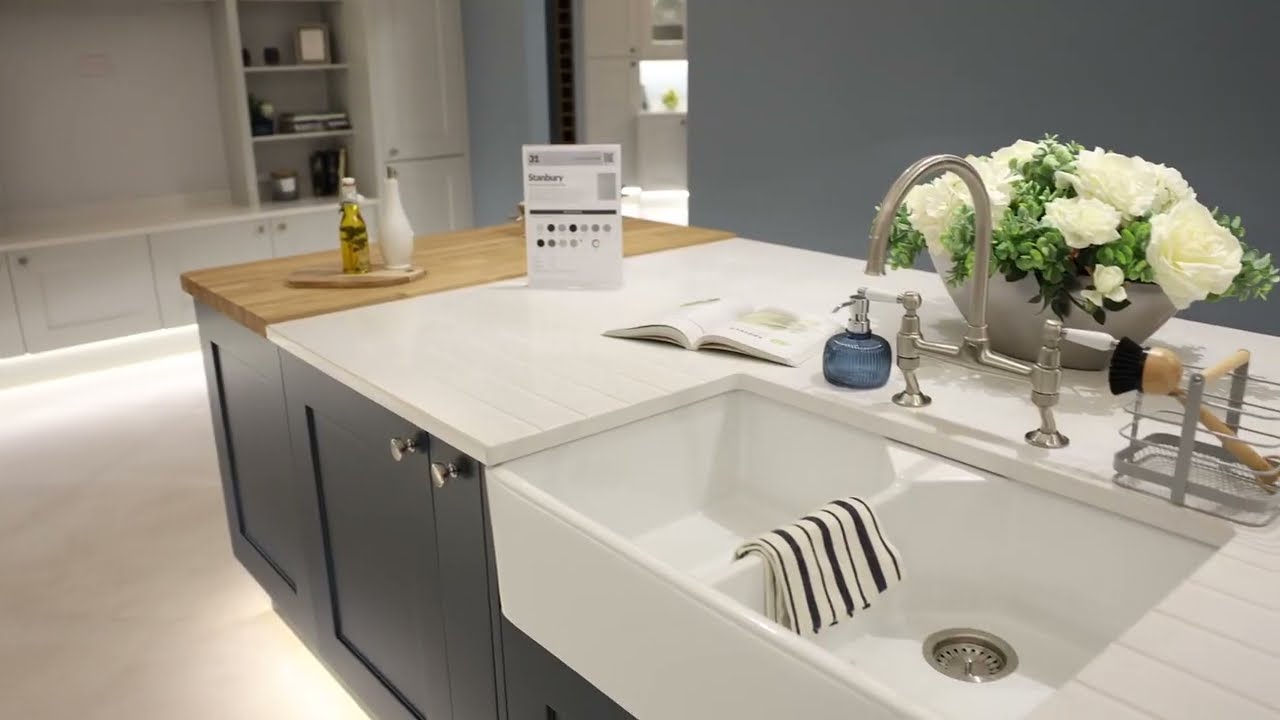 Stanbury Painted Dove Grey & Cobham Blue -  Display 31