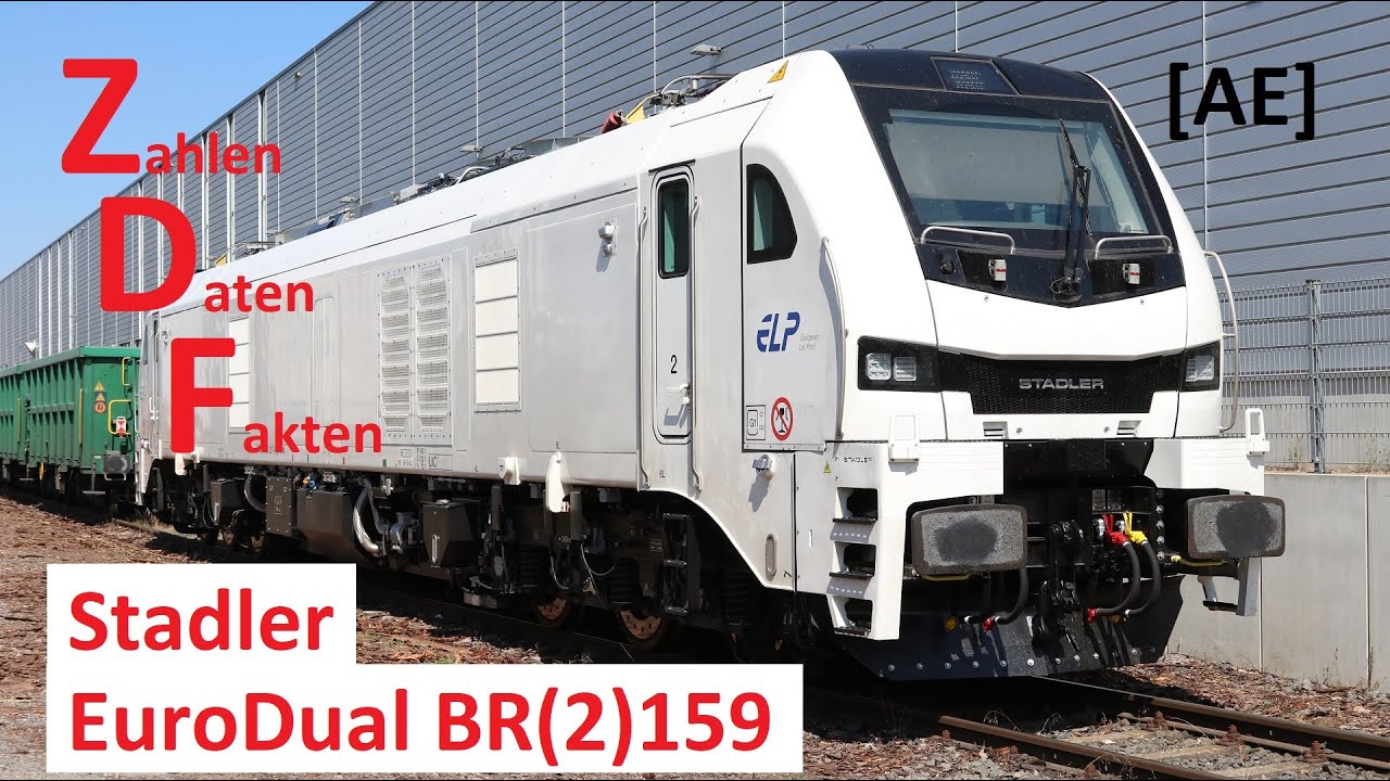 Lokportrait Stadler EuroDual BR 159 - 2159 Zahlen Daten Fakten über diese neue Riesenlok - AE #350