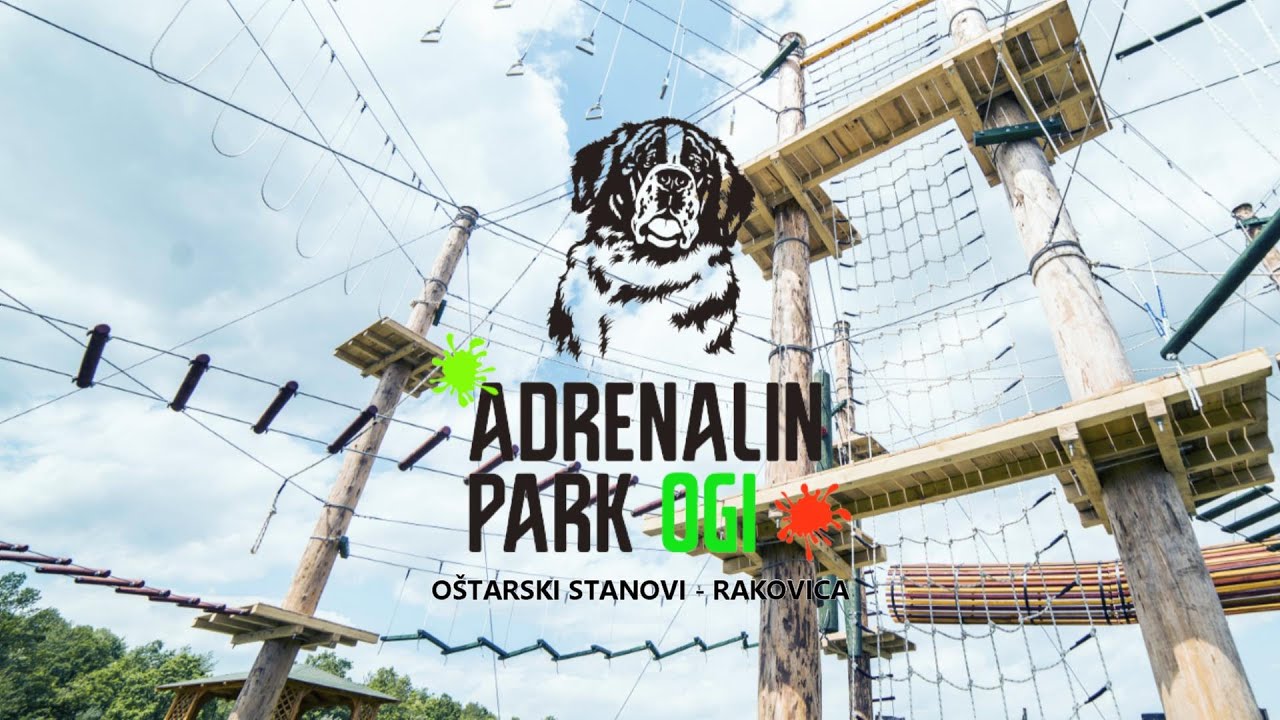 Adrenalinski park Ogi - Oštarski Stanovi, Rakovica, Lika, Hrvatska