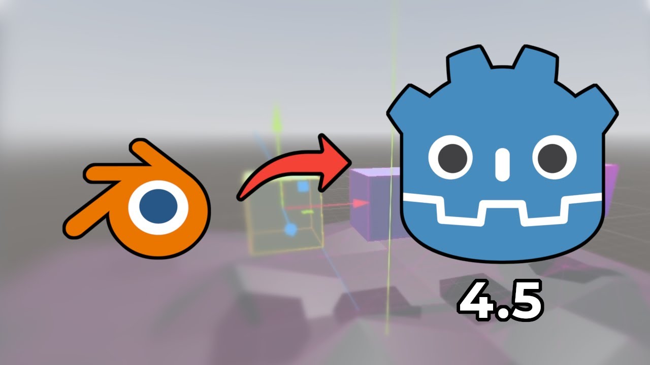 Blender Godot Pipeline - Godot 4.5 Update