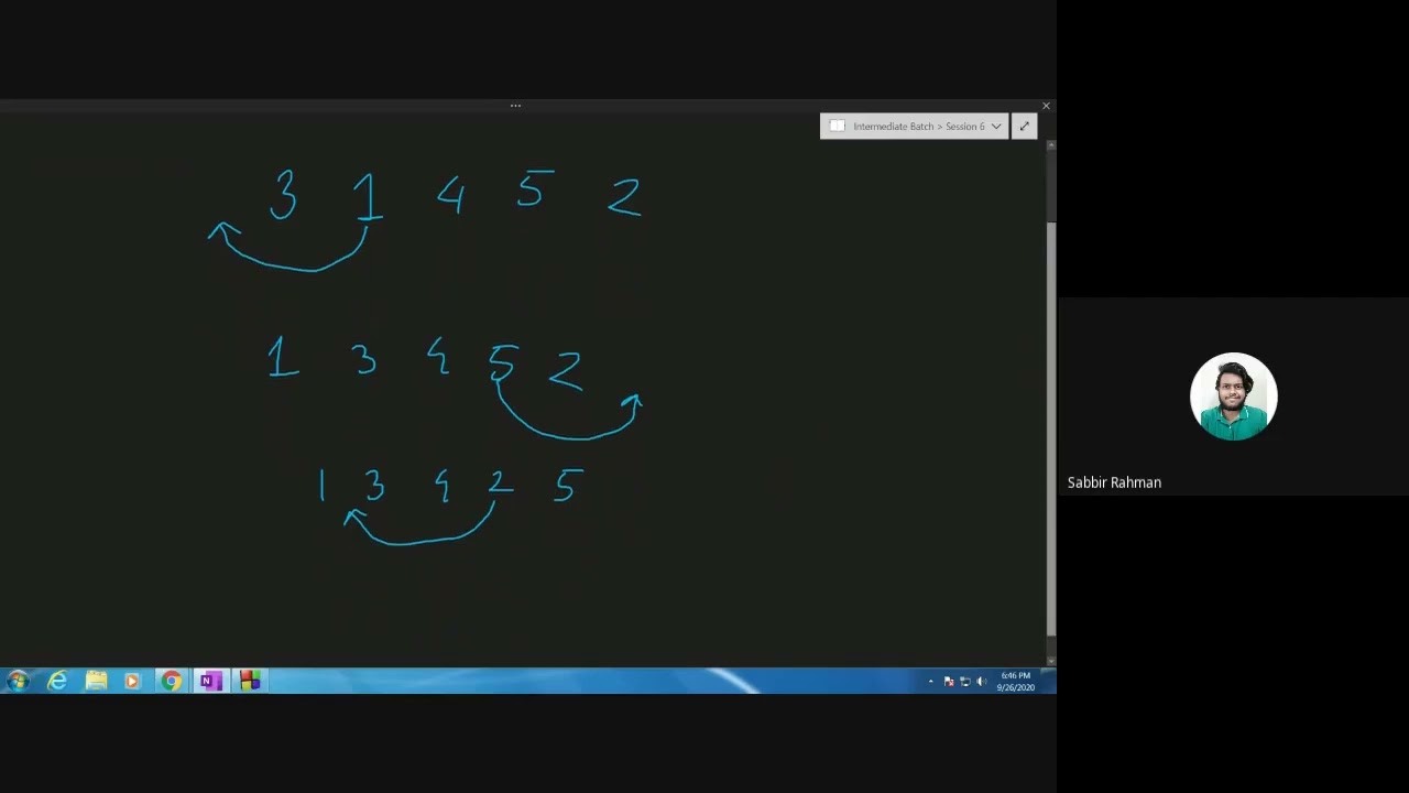 Intermediate Batch Class 06 on Offline queries on Segment Tree 2020 09 26 at 05 36 GMT 7