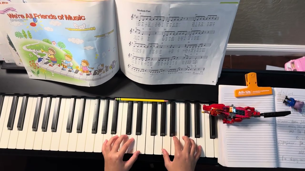 Lavender blue in the C major and A minor