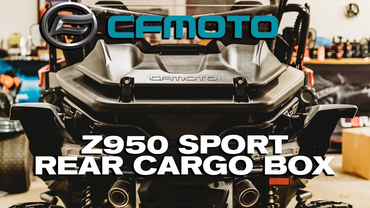 CFMoto Z950 Sport: Rear Cargo Box Review and Install
