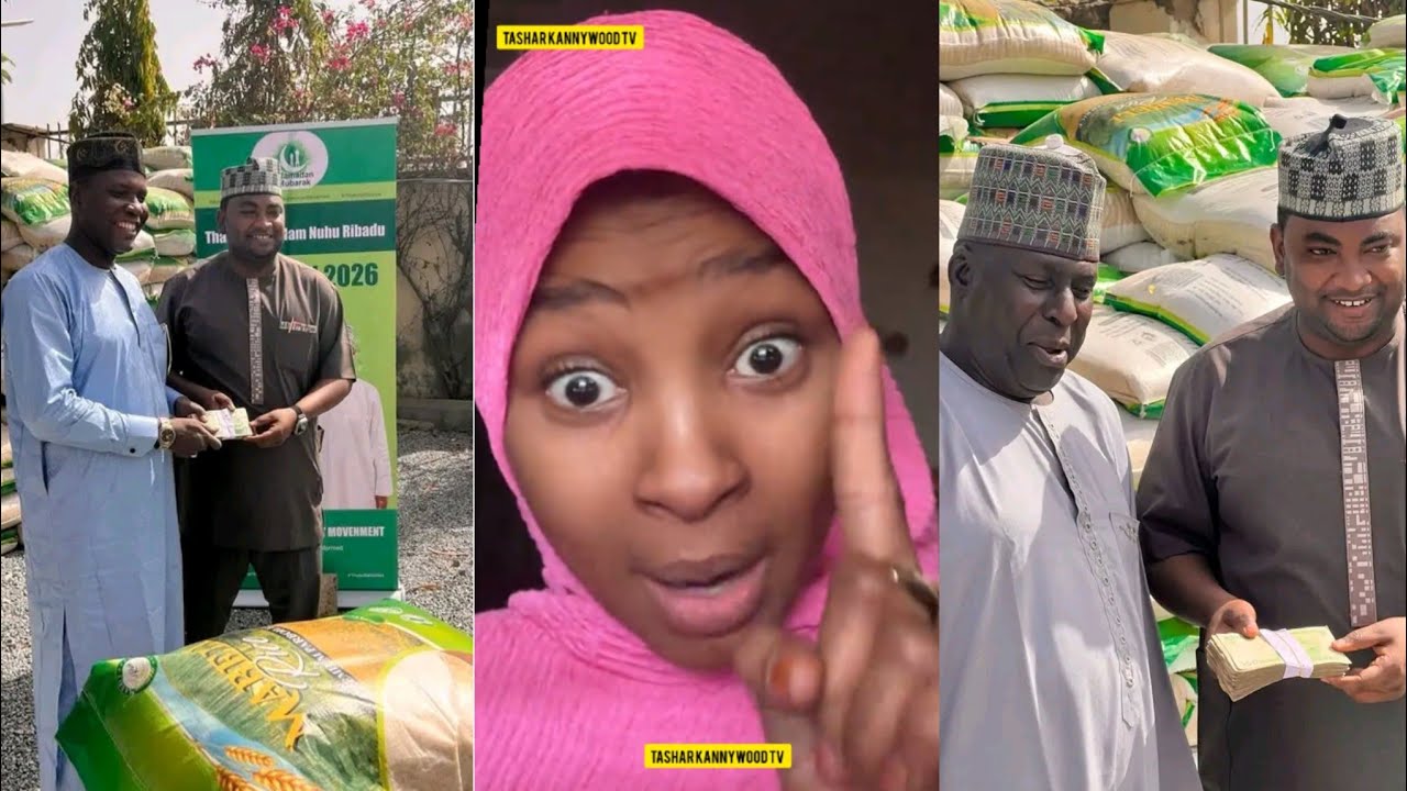 P.A Izzar So Ta Caccaki 'Yan Kannywood Kan Karbar Shinkafar Nuhu Abdullahi...see more 