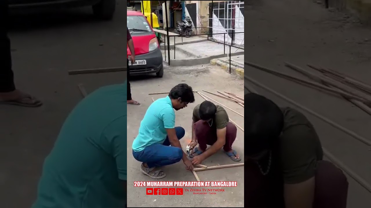 Bangalore Muharram Preparation 2024 🙌 #yazehratv #Sabeel #imamhussain #bangalore #Muharram #shia #24
