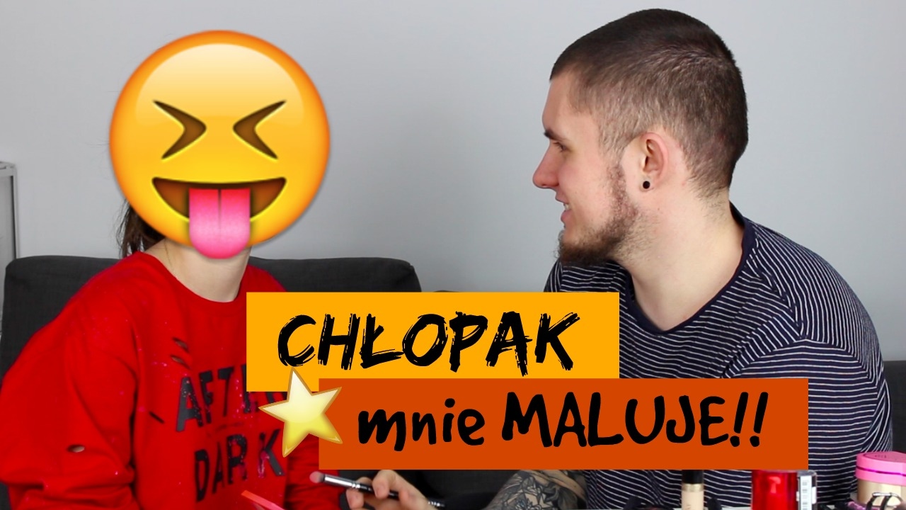 MY BOYFRIEND DOES MY MAKEUP!! SPECJAŁ NA 50K //LILAJANOWSKA