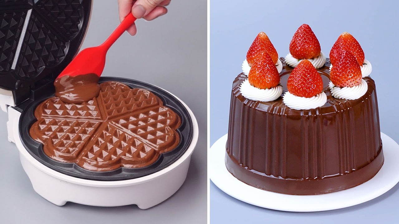 30 Minutes Coolest Melted Chocolate Cake You Should Try | So Yummy Cake Hacks
