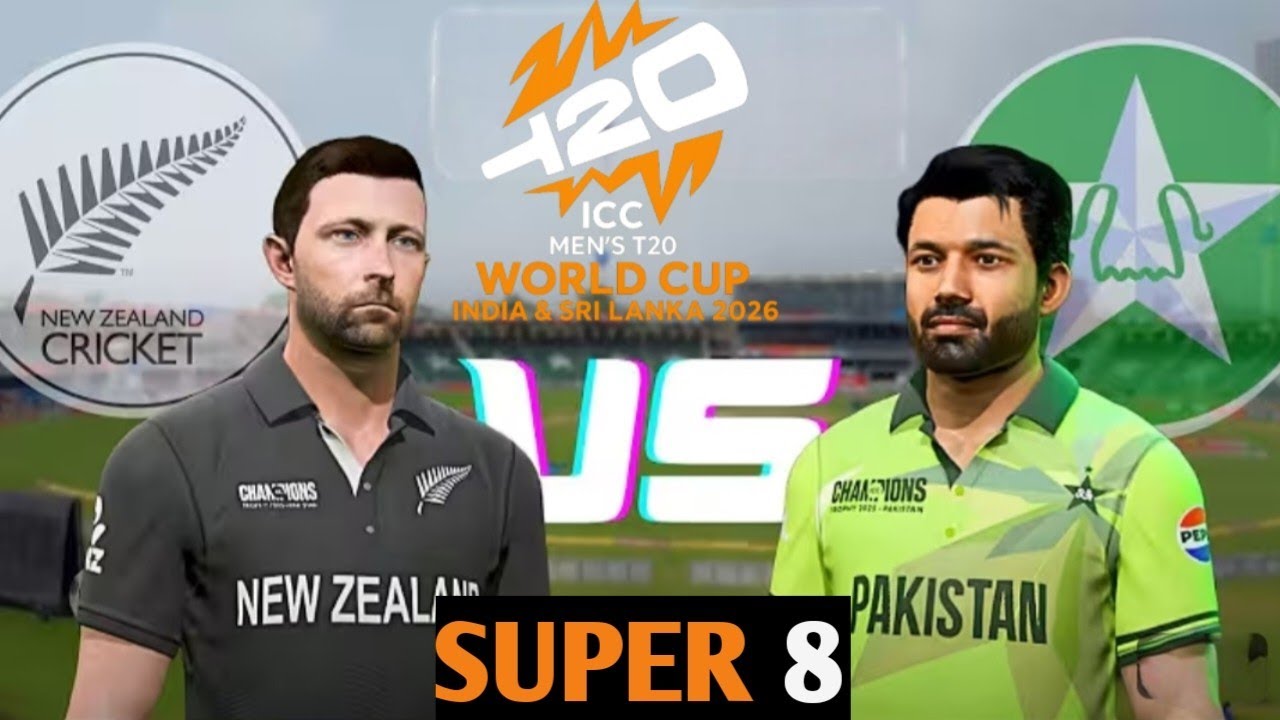 PAK VS NZ T20 WORLD CUP 2026 SUPER 8 MATCH GAMING VIDEOS 🤯#nzvspak #youtubesearch 