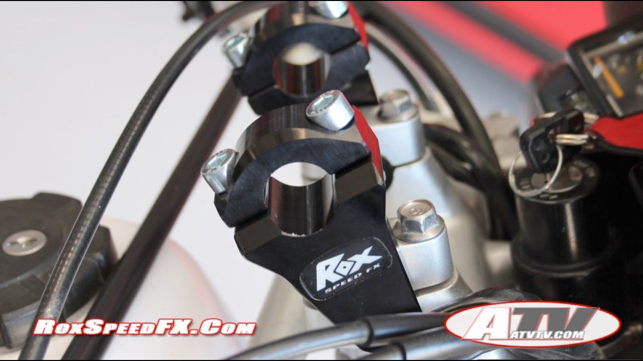ATV Television Low & Slow - Yamaha TW200 RoxSpeed FX Bar Risers.