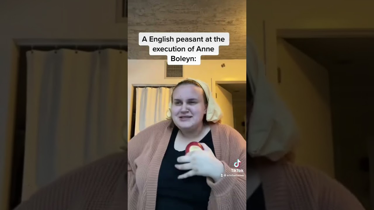 An English Peasant at the Execution of Anne Boleyn