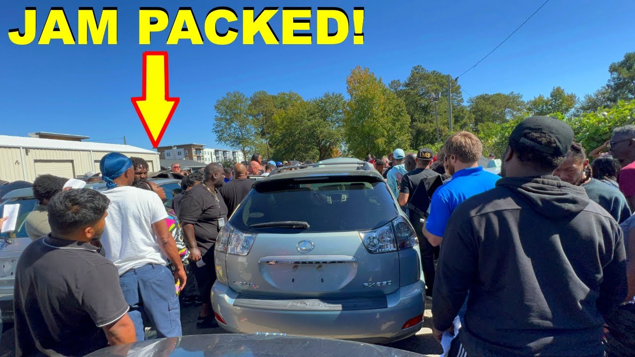 SUPER JAM PACKED TODAY AT THE PUBLIC AUTO AUCTION! *YOU WON'T BELIEVE THIS*