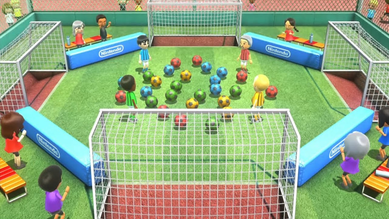 1人でWiiパーティUのミニゲームやってみた。～どこでもシュート～