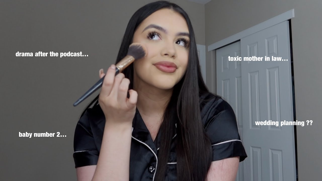 GRWM like we're on facetime | spilling the tea of course
