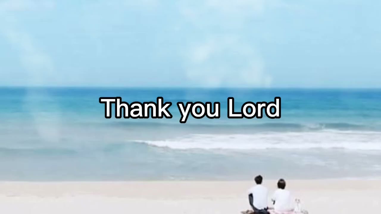 Thank You Lord 🙏 | Powerful Christian Worship Song | Gratitude & Faith (Official Music Video)