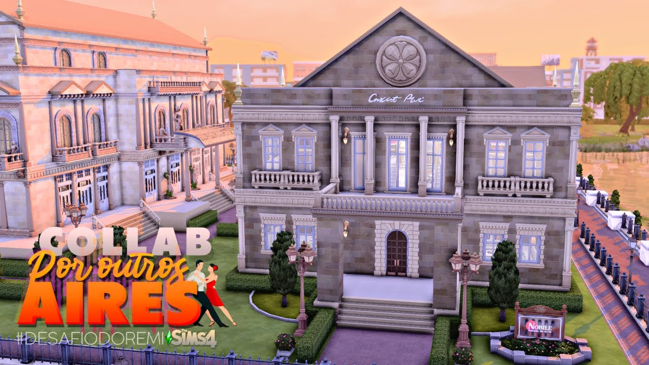 ESCOLA DE ARTE NOBILE | Collab Por Outros Aires 🌹 | The Sims 4 Stop Motion