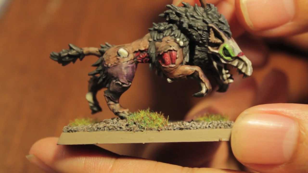 How to Paint Dire Wolves Part 1