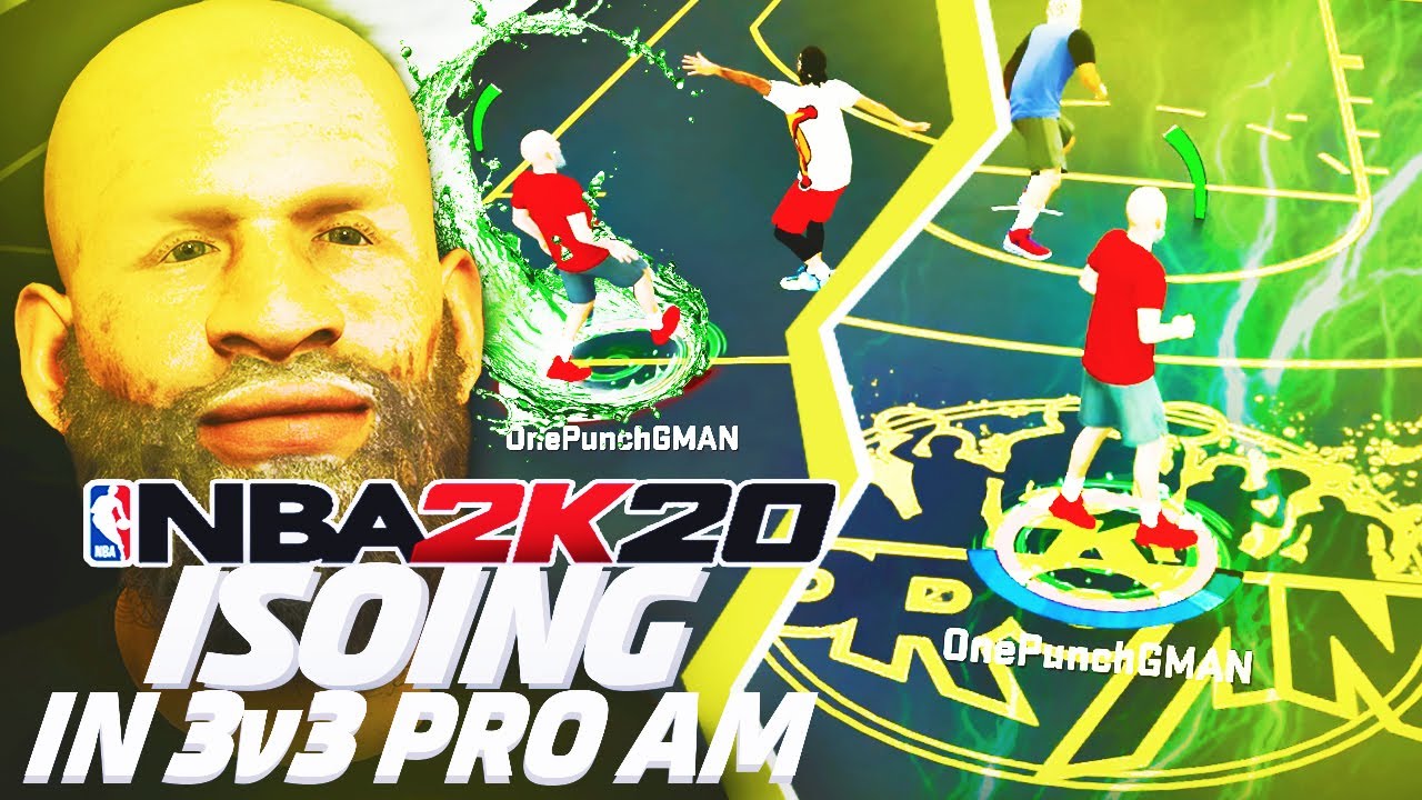 Я пытался пройти изоляцию в новом режиме 3v3 pro am в nba 2k20... они не смогли меня остановить