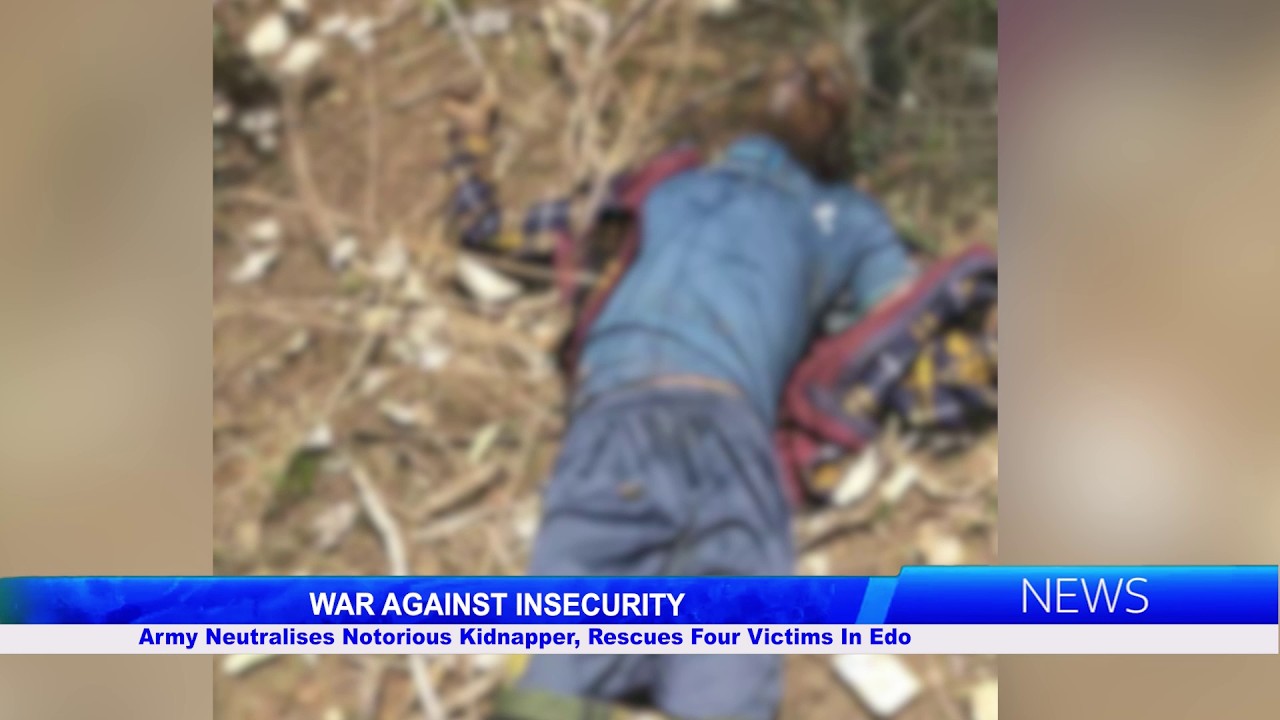 Army Neutralises Notorious Kidnapper, Rescues Four Victims In Edo