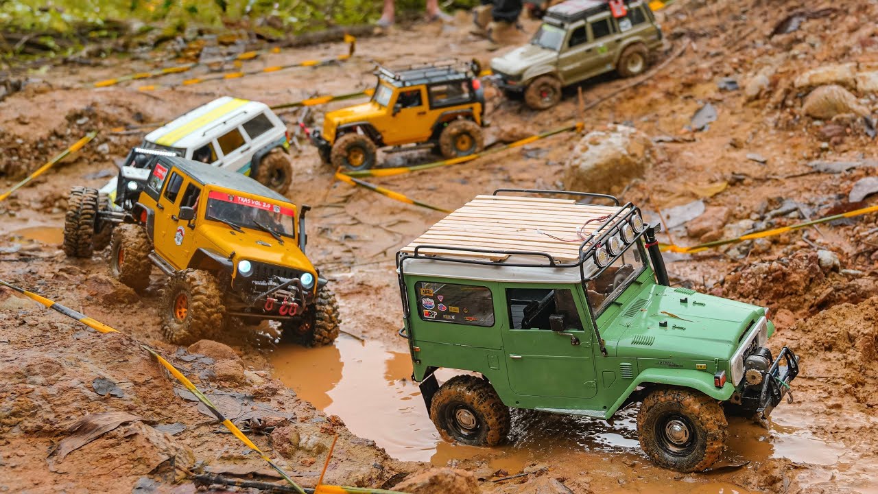 Fun Trailing Offroad Tenggarong Batch #3 Part 1/2 RC Adventure 1/10 Scale Indonesia Borneo RGT SCX10