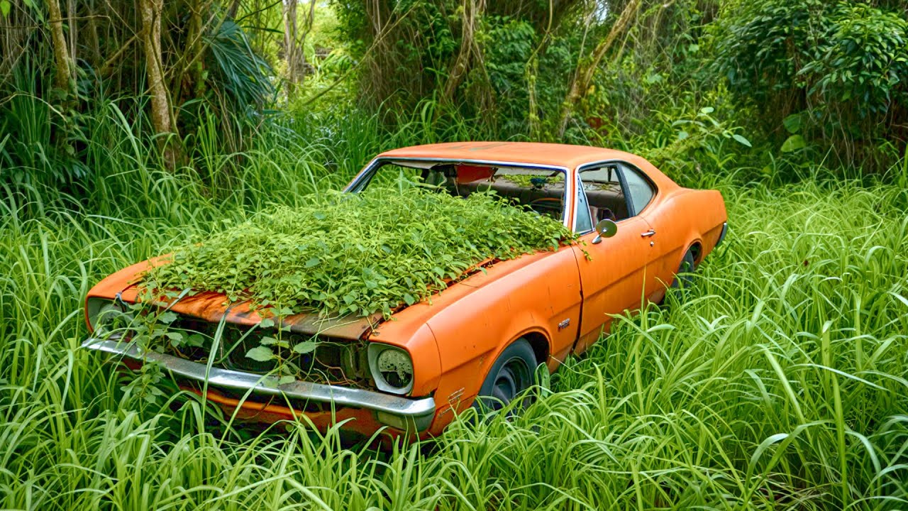Abandoned 1969 Camaro & 1970 Charger Found in Rusty Condition!