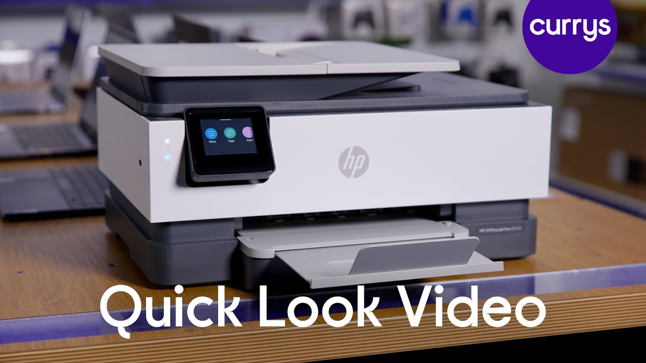 HP OfficeJet Pro 8134e All-in-One Wireless Printer - Quick Look