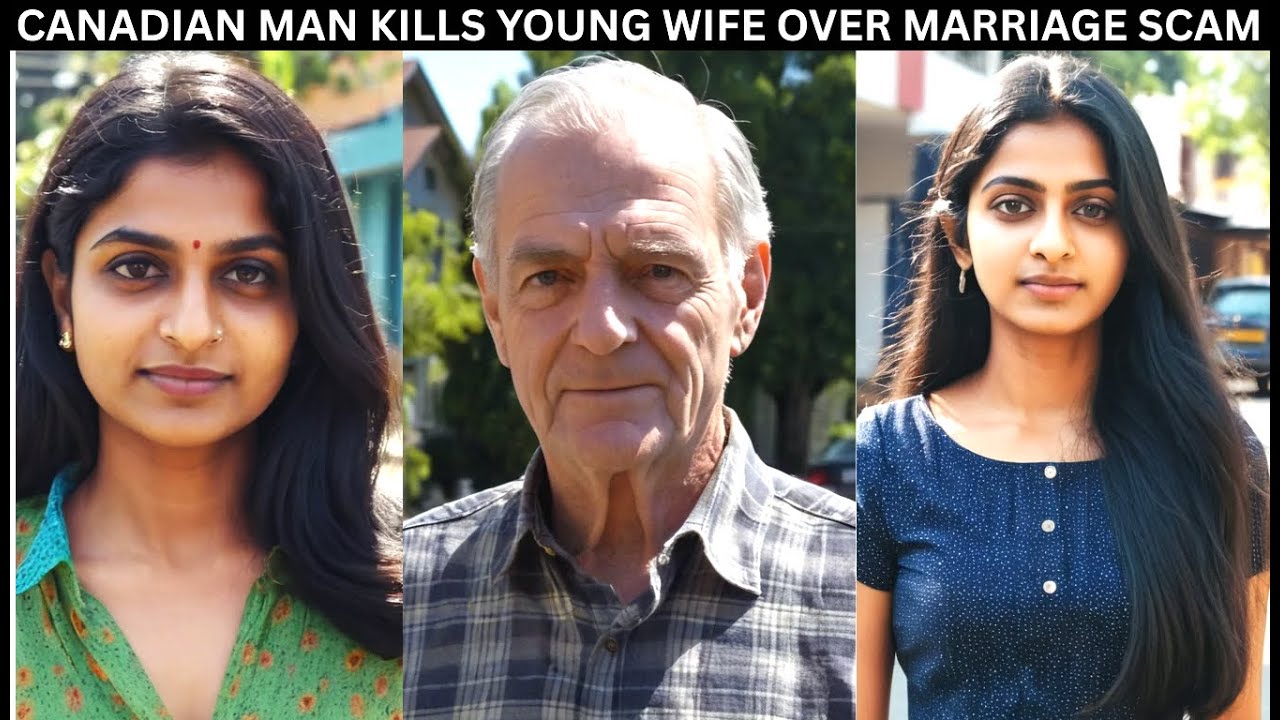 60-Year-Old Canadian Man Kills Young Indian Wife After Uncovering Her Immigration Marriage Scam!
