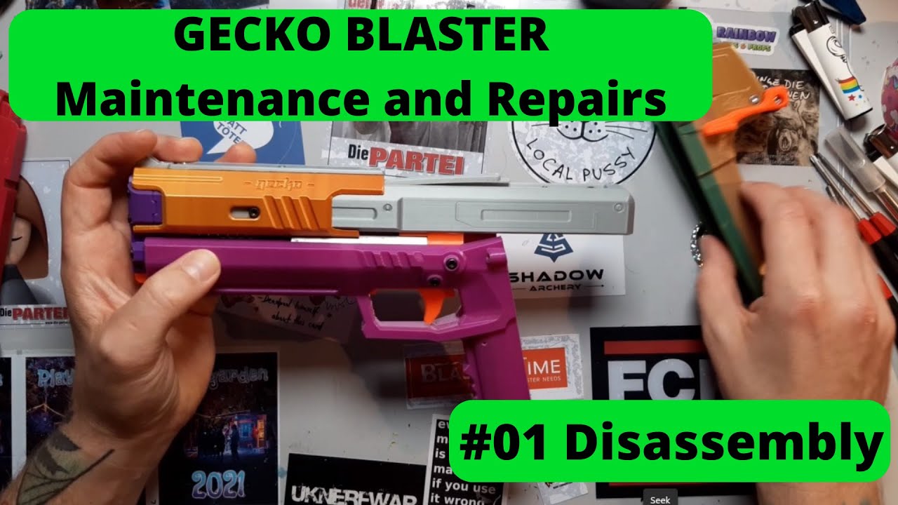 Gecko disassembly video ~ Gecko Maintenance & Repairs Series Video 01 ~ Gecko week Day 6