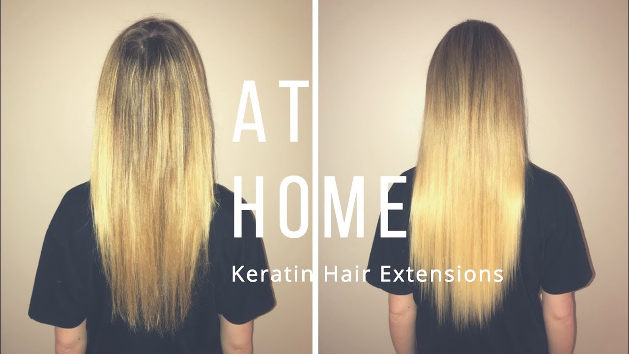 At Home Keratin Hair Extensions ll The Hair Shop
