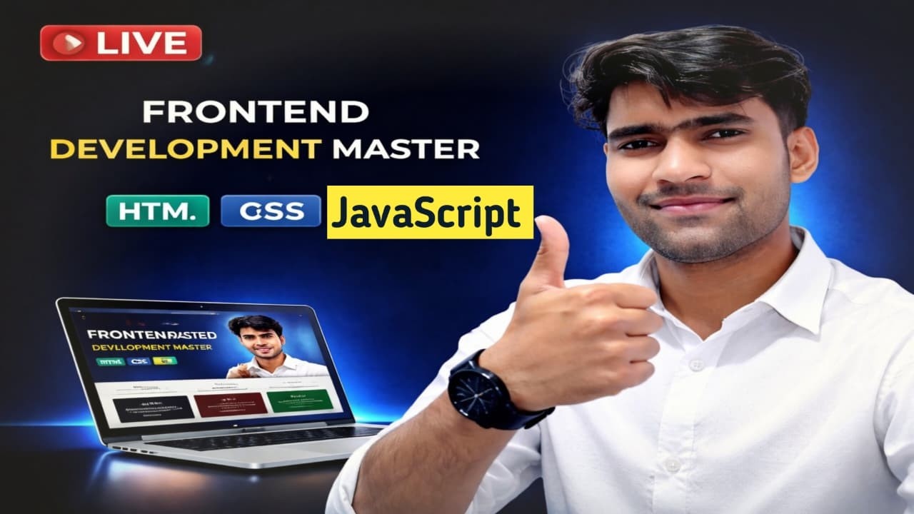 🔴Live  Building a Ecommerce Website from Scratch  Using HTML CSS & JavaScript