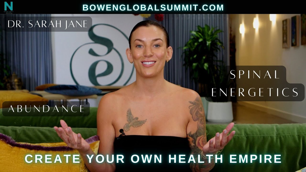 Build Your Own Health Empire - Dr Sarah Jane (Founder of Spinal Energetics)