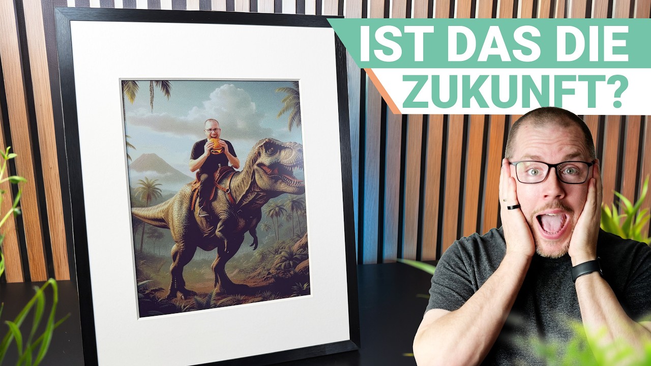 SwitchBot KI Art Frame | TEST | Digitaler Bilderrahmen 2.0?
