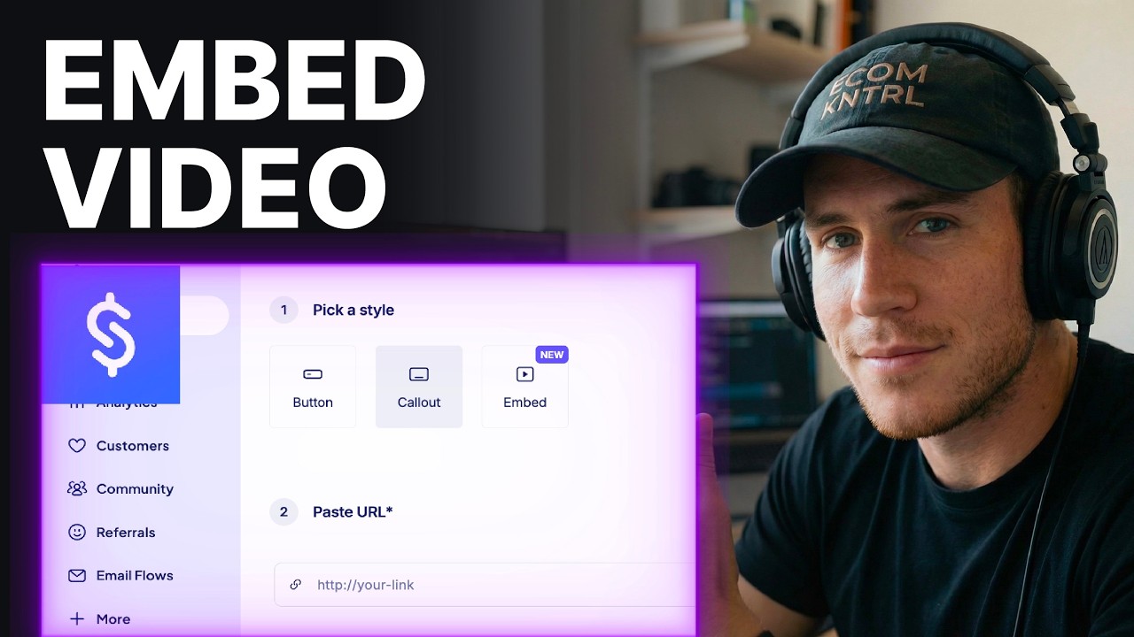 How To Embed Video Into Stan Store Page (2026) | Storefront Editor