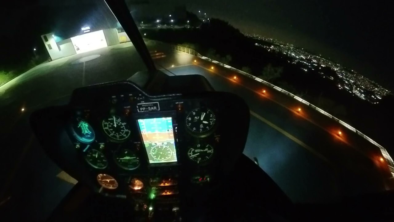 R-22 Voo Noturno TGL Heliporto Allta - SDWS