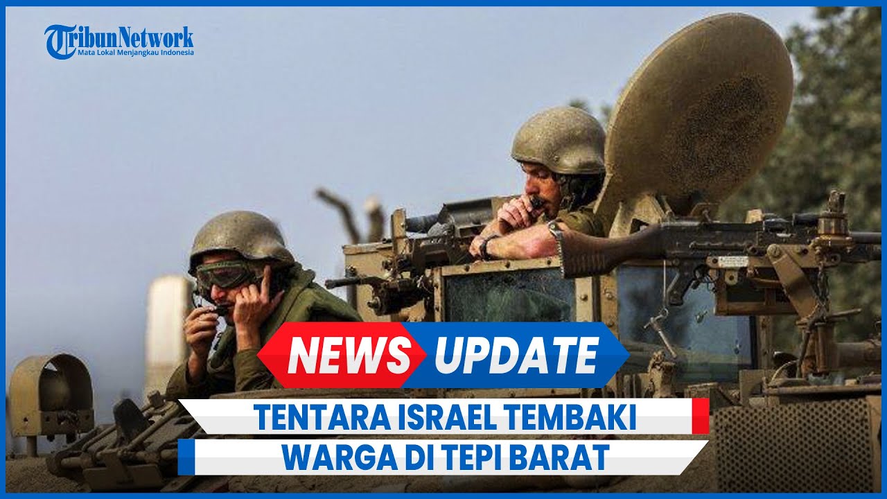 Operasi Militer Israel Tembaki Siapapun di Jalanan Kamp Jenin Tepi Barat