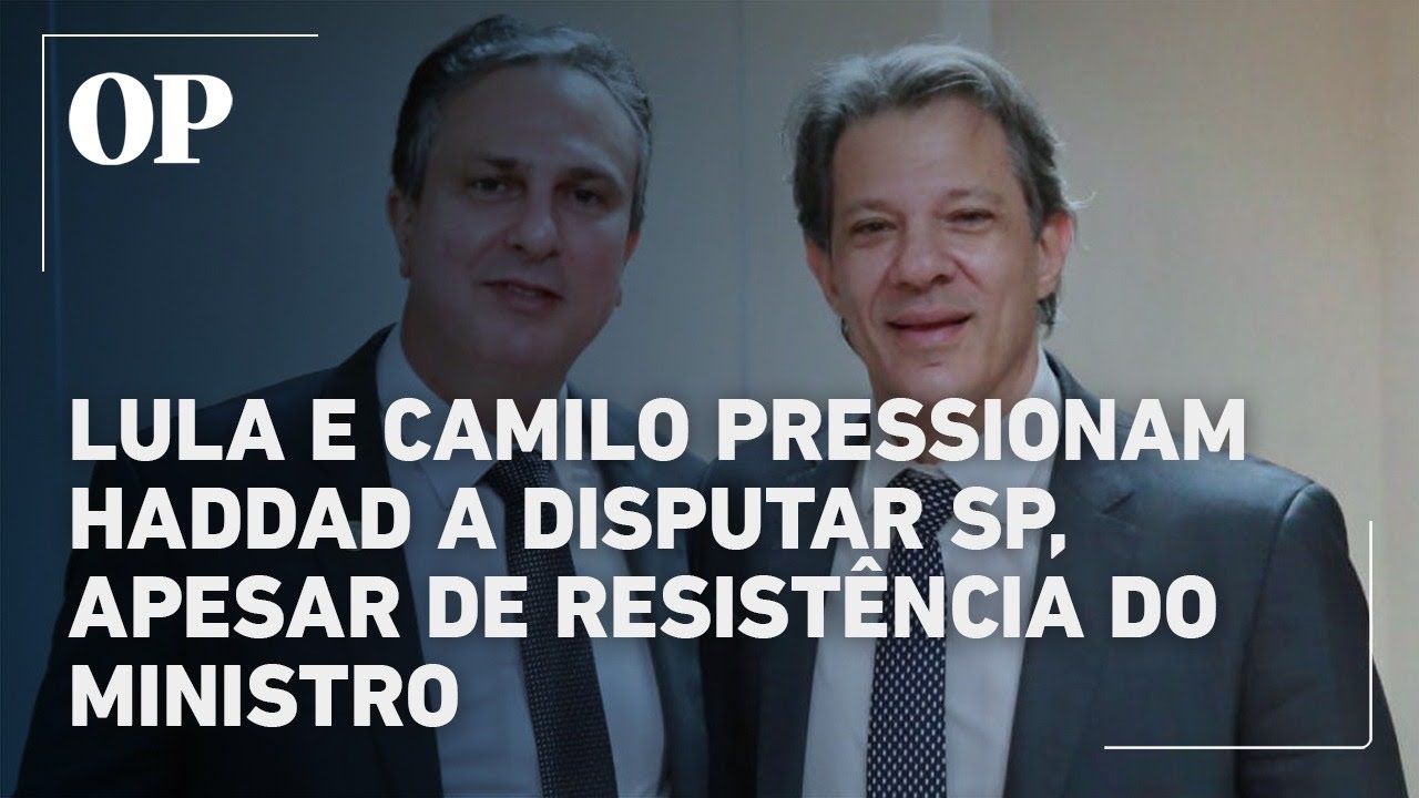 Camilo Santana ajuda Lula a convencer Haddad a disputar o Governo de São Paulo em 2026