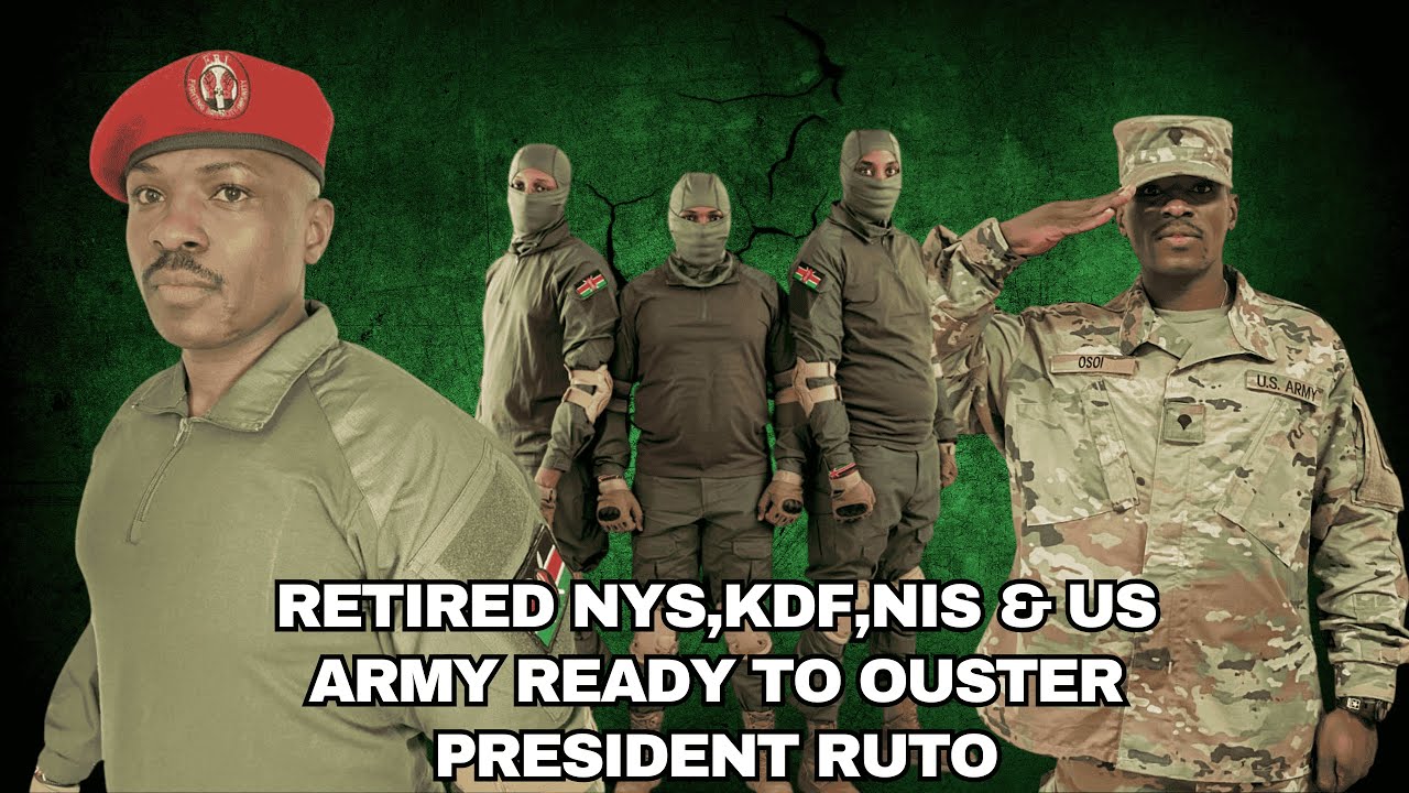 Мы готовы свергнуть Руто: бывший ветеран Нью-Йорка, KDF, NIS и армии США Патрик Осои обещает смес...