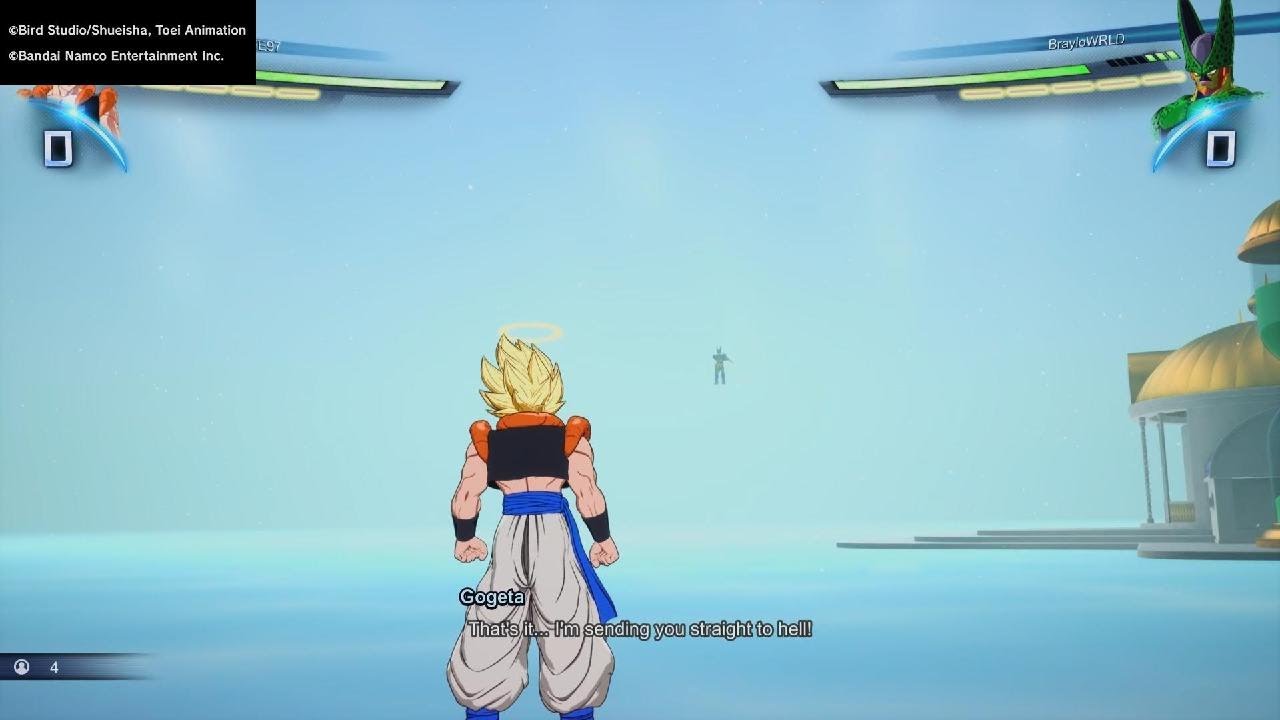 DRAGON BALL: Sparking ZERO-Gogeta (Z) vs imperfect cell