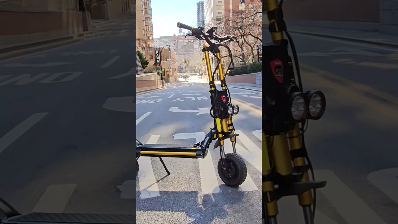 This GTR Electric Scooter is Insanely Fast! 
