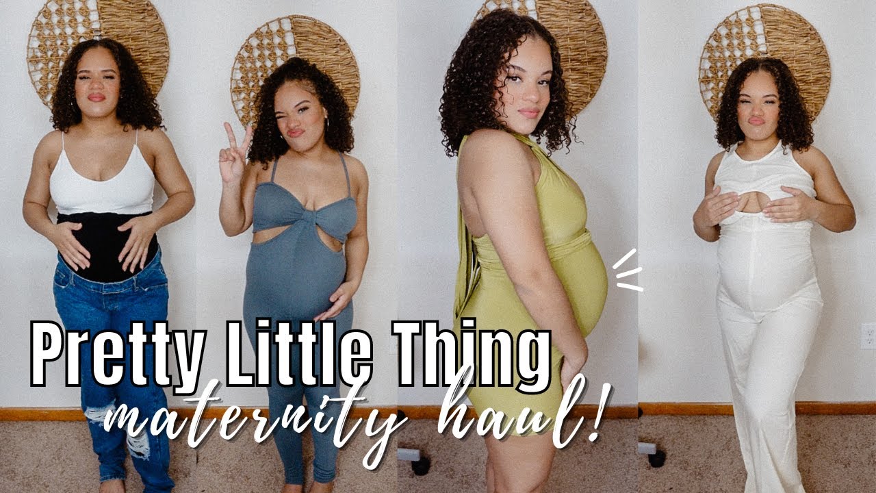 Pretty Little Thing GOT me.... End of Summer MATERNITY Haul + Hits & Misses!