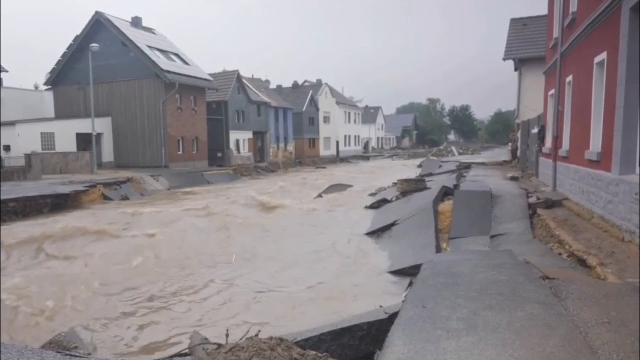 At least 160 dead and hundreds feared missing as severe flooding hits Germany and Belgium