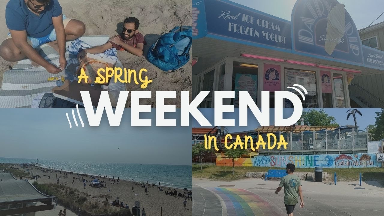 vlog: Grand Bend Beach + Preparing for a trip