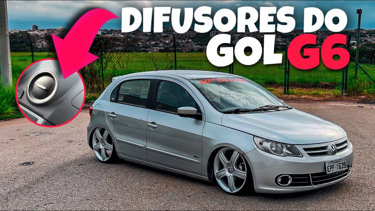 GOL G5 PRATA REBAIXADO COM RODAS DA SPACE FOX ARO 18 (4K)
