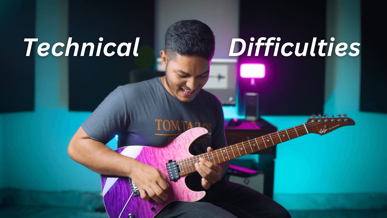 Paul Gilbert - Technical Difficulties Cover (Tracked Live) | Shijie TM5