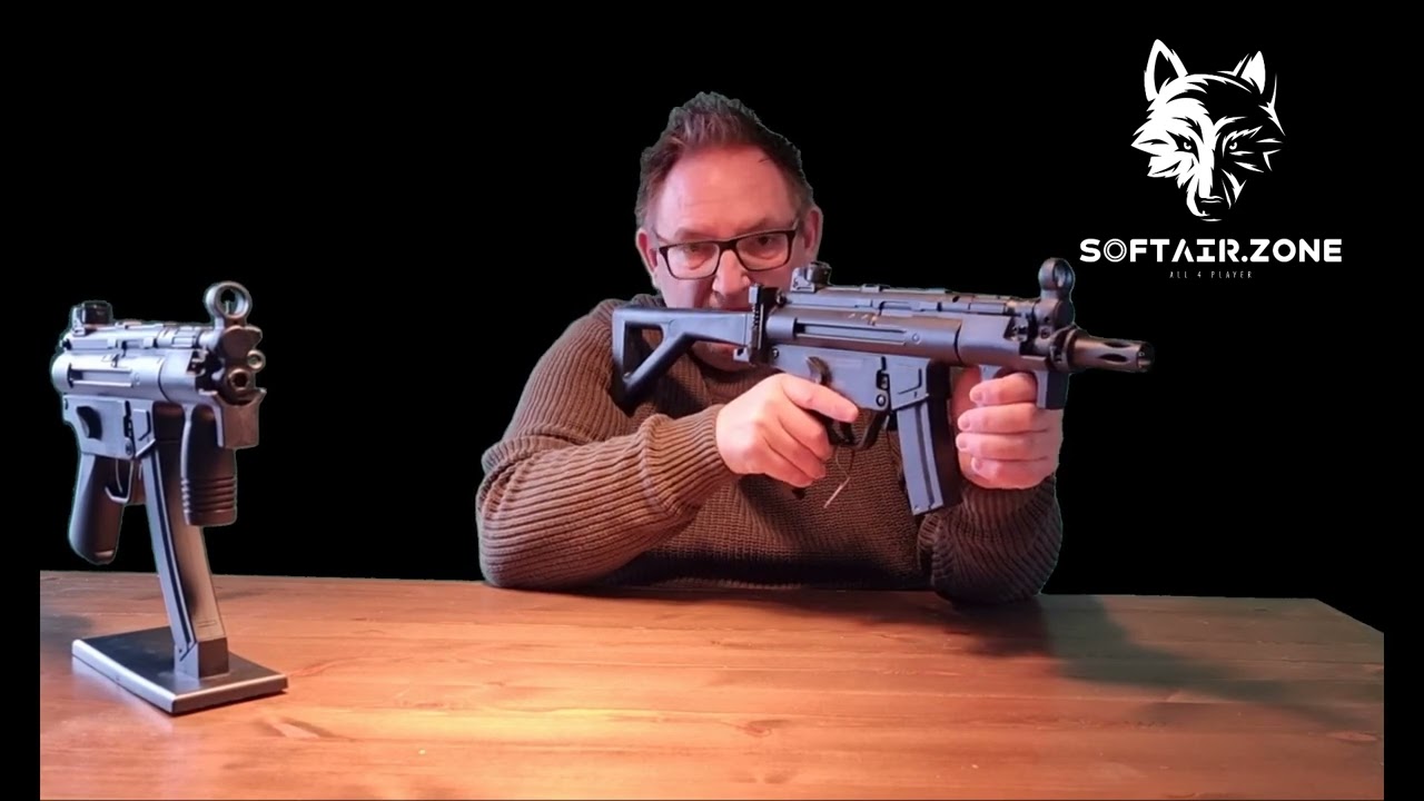 Cyma CM.041K /CM.041PDW MP5 CQB Airsoft Softair ab 14 unboxing Test Softair.zone Deutsch German