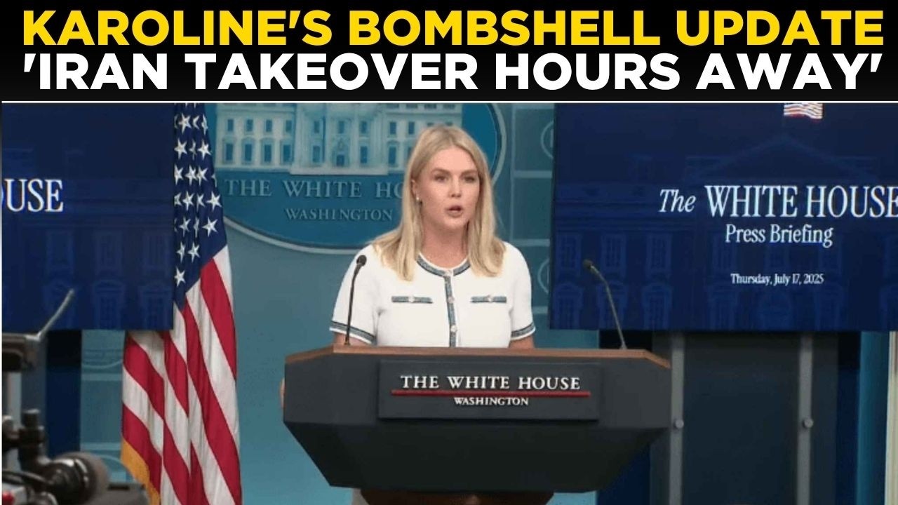 IRAN WAR LIVE | Karoline Leavitt Drops War Update: Takeover Just Hours Away! | World News