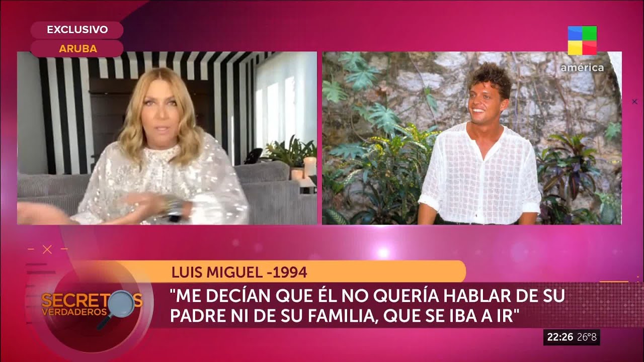 La presentadora Maite Delgado habló de Luis Miguel