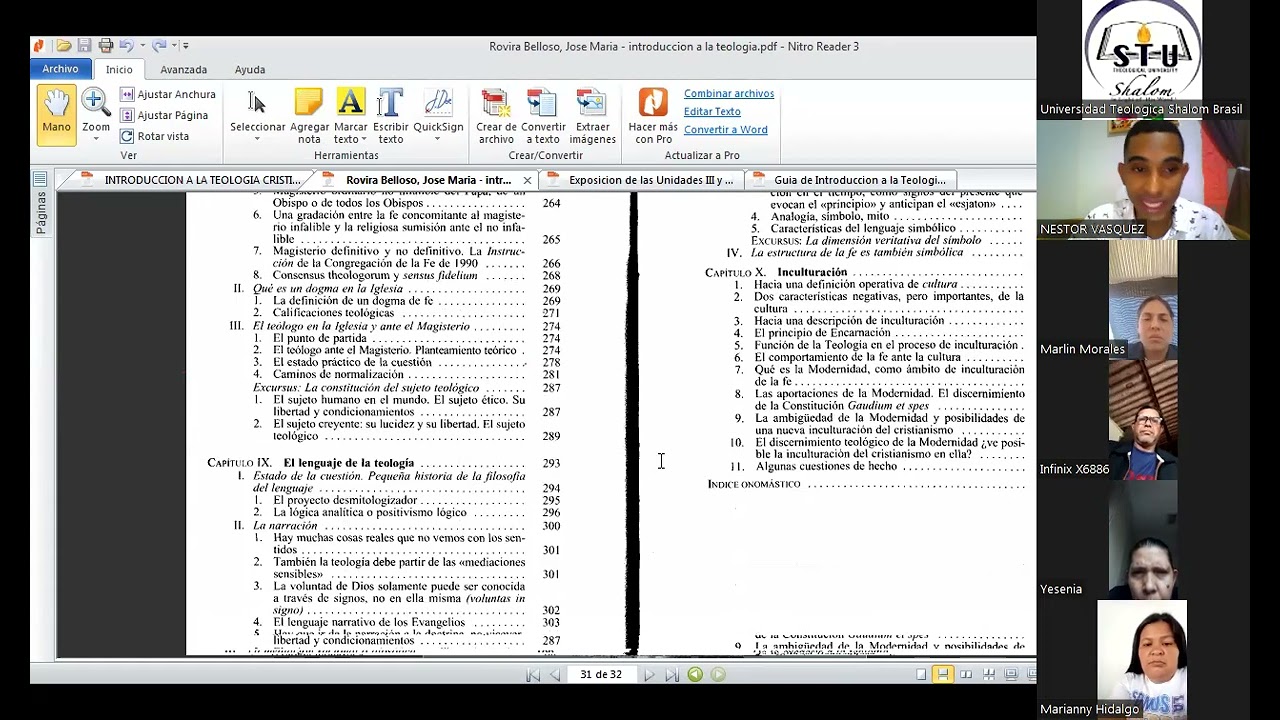 Video I de la 2da Clase de Introducción General a la Teología 21-02-26