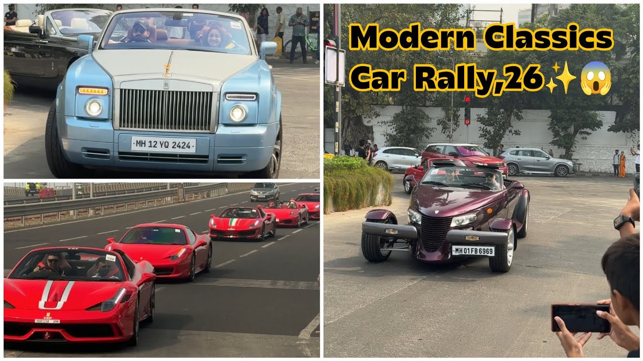 Modern Classics Car Rally 26✨ 90s Car show 😌💥🥶🥵